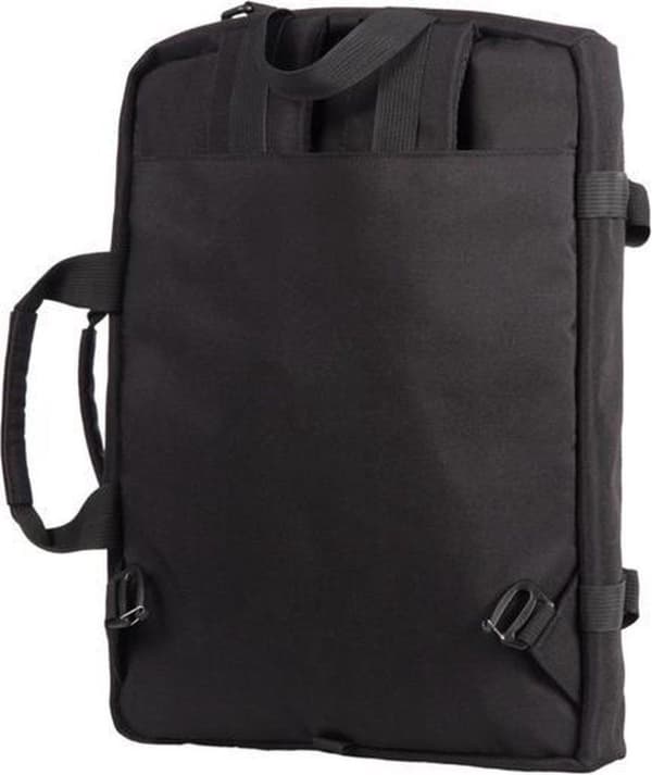 Lightpack Multi 3 i 1 taske RPET sort - laptop - rygsæk og skuldertaske