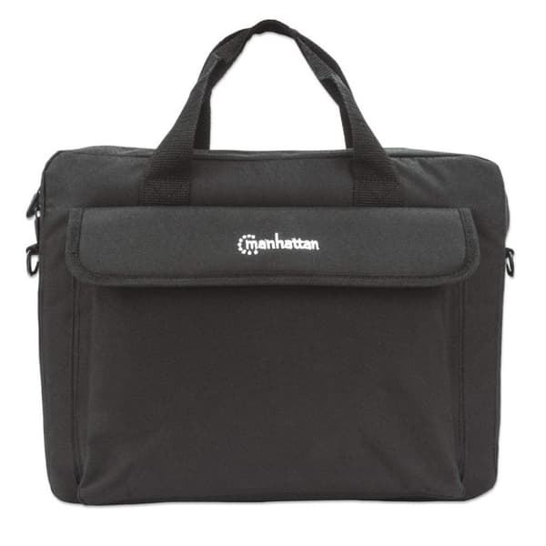 Manhattan 439893 notesbogstaske 35,8 cm (14,1") Dokumenttaske Sort