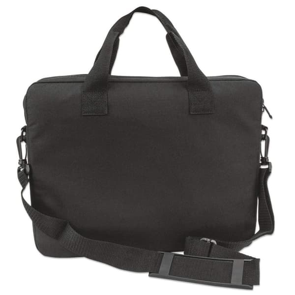 Manhattan 439893 notesbogstaske 35,8 cm (14,1") Dokumenttaske Sort
