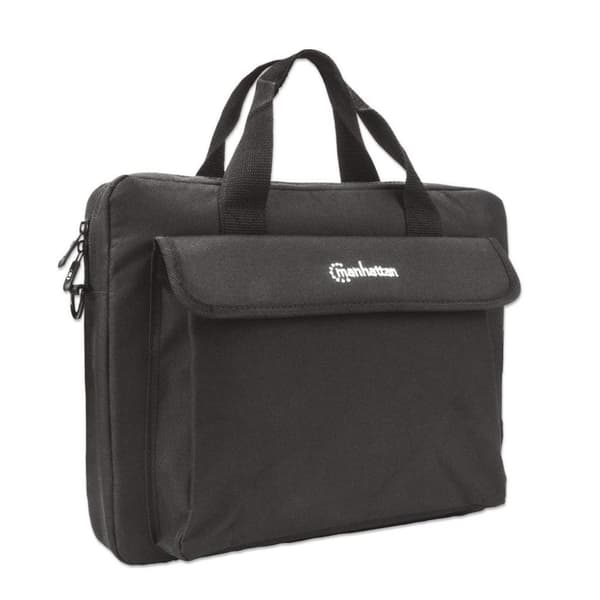 Manhattan 439893 notesbogstaske 35,8 cm (14,1") Dokumenttaske Sort