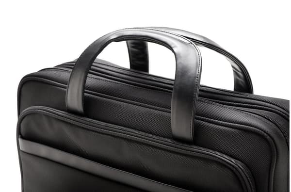 Kensington Contour 2.0 Business Laptopmappe - Velegnet til 15,6 tommer bærbar - Polyester - Holdbart, vandafvisende materiale - Ergonomisk - Sort - 1