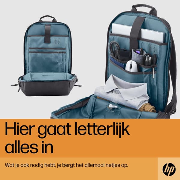 HP Travel 18 Liter 15,6 Iron Grey Laptop Ryggsäck ryggsäck