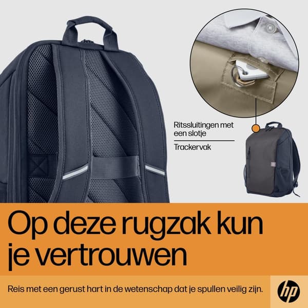 HP Travel 18 Liter 15,6 Iron Grey Laptop Ryggsäck ryggsäck