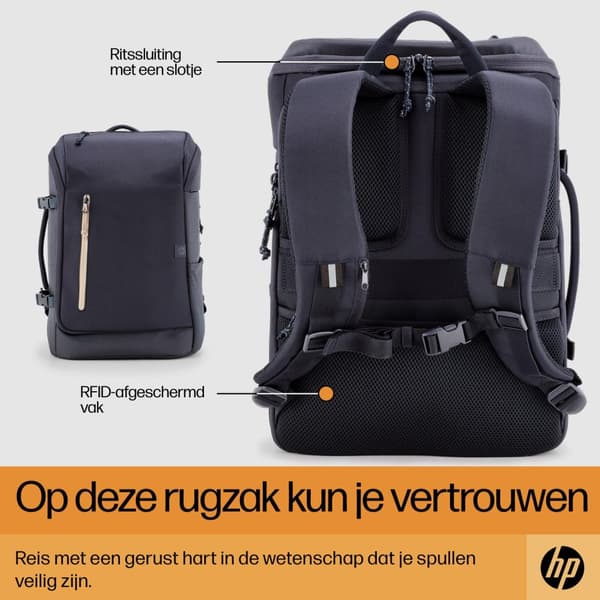 HP Travel 25 liter 15,6 blå rygsæk til bærbar computer