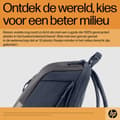 Miniatyrbild 7 av 7: HP Travel 18 liter 15,6 Iron Grey Laptop Ryggsäck Ryggsäck Casual ryggsäck Blå, Grå Polyester