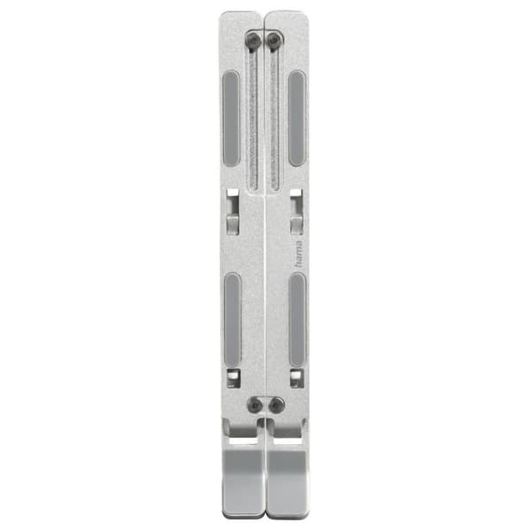 Hama "Aluminium" notebookstander, foldbar, vipbar, op til 39 cm (15,4"), sølv