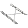 Miniatyrbillede 2 af 7: Hama "Aluminium" notebookstander, foldbar, vipbar, op til 39 cm (15,4"), sølv