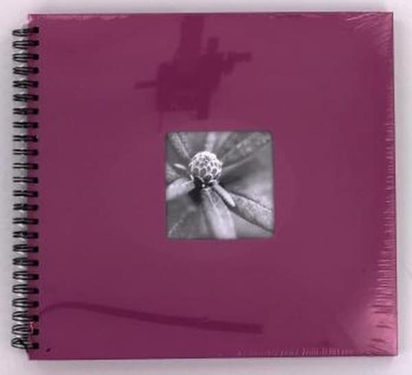 Hama Fine Art Spiral Pink 36x32 50 Black Pages 10608