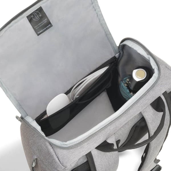 Dicota Eco MOTION 13 - 15,6" kannettavan tietokoneen laukku 39,6 cm (15,6") Reppu harmaa