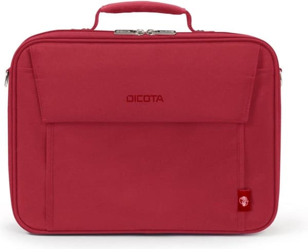 Dicota Eco Multi BASE notebookväska 39,6 cm (15,6") Portfölj Röd