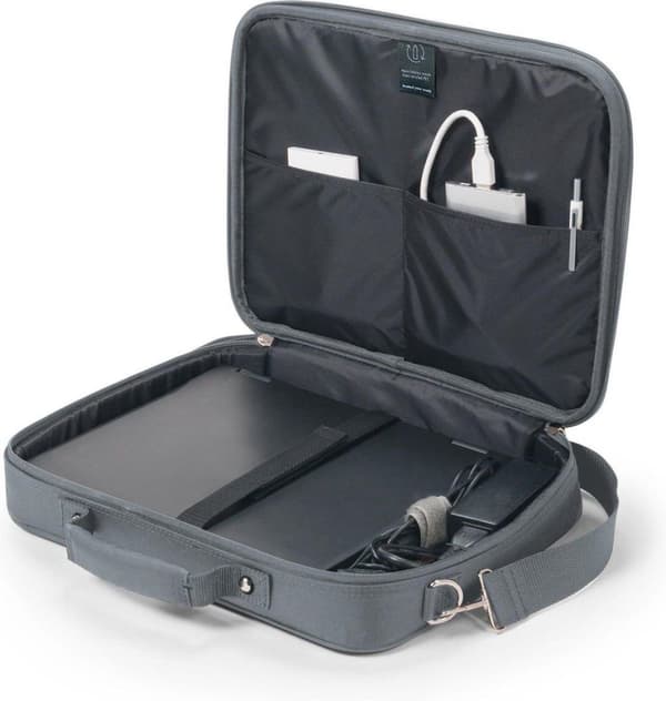 Dicota Eco Multi BASE notesbogstaske 39,6 cm (15,6") mappe grå