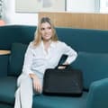 Miniatyrbild 8 av 9: Dicota Eco Top Traveler laptopväska, för bärbara datorer upp till 14,1 tum, svart