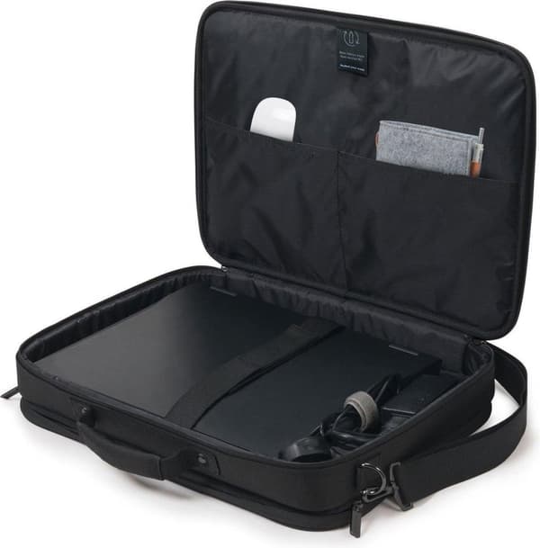 Dicota Eco Multi Plus BASE notebookfodral 43,9 cm (17,3") Portfölj Svart