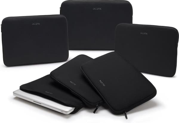 Dicota Perfect Skin 13,3 tommer - Laptop Sleeve / Sort