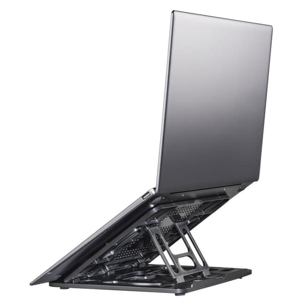 Hama Notebook Stand Rotation, 360° roterbar, vipbar, op til 39 cm (15,4), sort (00053045)