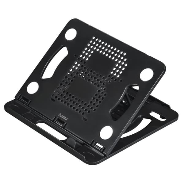 Hama Notebook Stand Rotation, 360° roterbar, vipbar, op til 39 cm (15,4), sort (00053045)