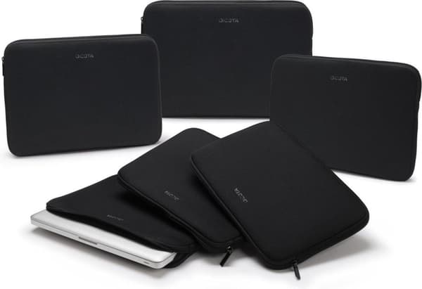 Dicota Perfect Skin 11,6 tommer - Laptop-sleeve / Sort