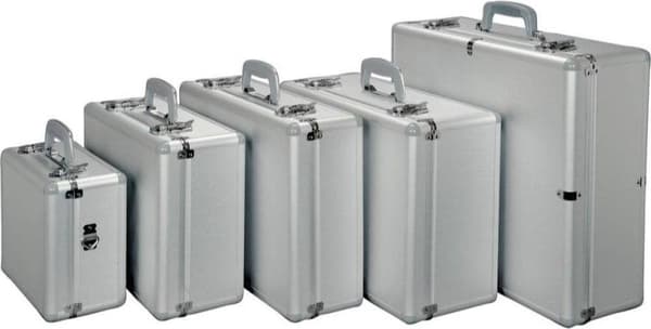 Kuffert Alumaxx STRATOS I - 26x29,5x14,5cm sølv