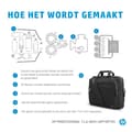 Miniatyrbillede 2 af 6: HP Professional - Notebook taske - 39,6 cm (15,6") - Atlantic Blue foring