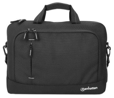 Manhattan 440363 notesbogstaske 35,8 cm (14,1") Dokumenttaske Sort