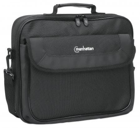 Manhattan 439985 Notebook Taske 35,8 cm (14,1") Kuffert Sort