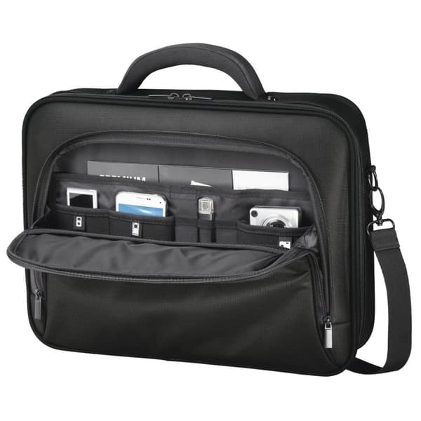 Hama Miami notesbogstaske 39,6 cm (15,6") Briefcase Sort