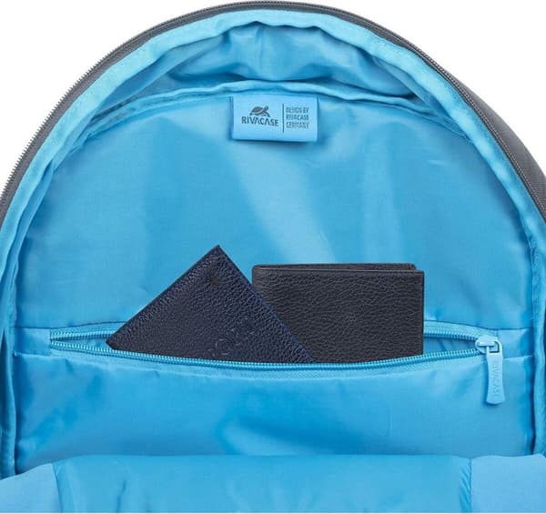 Riva NB reppu Alpendorf Eco 13,3"-14" harmaa 7523 (7523 GREY ECO BACKPACK)
