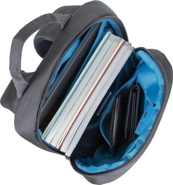 Riva NB reppu Alpendorf Eco 13,3"-14" harmaa 7523 (7523 GREY ECO BACKPACK)