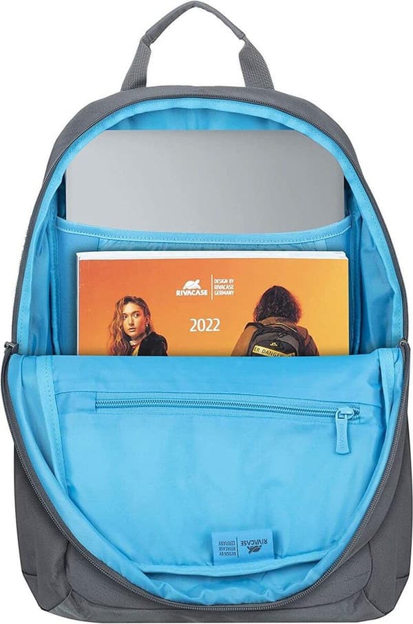 Riva NB reppu Alpendorf Eco 13,3"-14" harmaa 7523 (7523 GREY ECO BACKPACK)