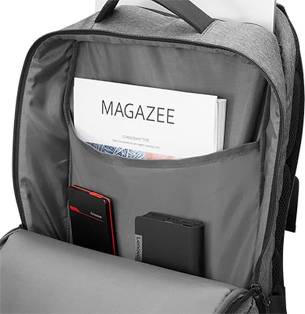 Lenovo Urban Backpack B730 - Kannettavan tietokoneen reppu - 43,2 cm (17") - Hiilenharmaa - IdeaPad 1 14, 5 Pro 14, S340-14, ThinkBook 14s Yoga G2 IAP
