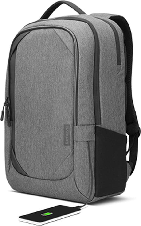 Lenovo Urban Backpack B730 - Kannettavan tietokoneen reppu - 43,2 cm (17") - Hiilenharmaa - IdeaPad 1 14, 5 Pro 14, S340-14, ThinkBook 14s Yoga G2 IAP
