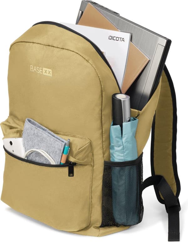 BASE XX D31966 Notebook-etui 39,6 cm (15,6") rygsæk Brun - Camel (D31966)