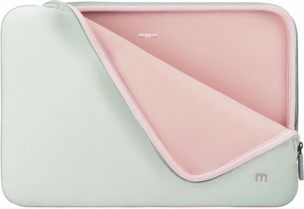 Mobilis 049006 Notebook-etui 40,6 cm (16") Beskyttelsescover Grå - Pink (049006)