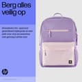 Pikkukuva 3 / 4: HP Campus -reppu (Lavender) - 50% kierrätettyä muovia, LDPE-pussi sisältää 100% kierrätettyä muovia, Ripustuslappu on valmistettu... - 295 mm - 185 mm