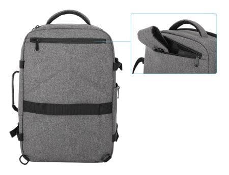 MANHATTAN Rome notebook reseryggsäck 17,3 Ryggsäck med två enhetsfack för bärbara datorer upp till 17,3" och surfplattor upp till 27,90cm (11"), lämpl
