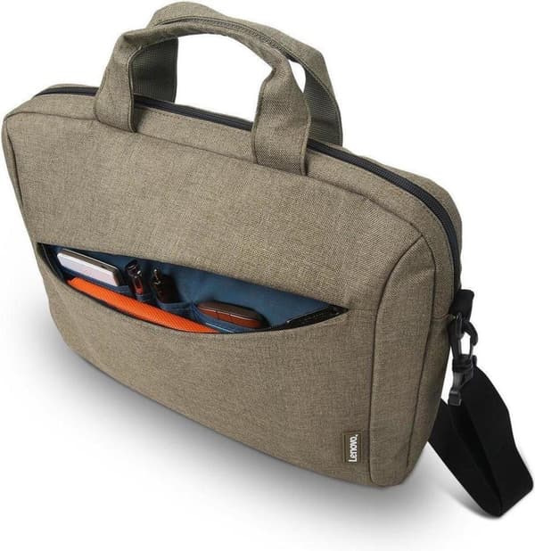 Lenovo Casual Toploader T210 - Notebook taske - 39,6 cm (15,6") - camouflage grøn - til IdeaPad 1 14, S340-14, ThinkCentre M75t Gen 2, ThinkPad T14s G