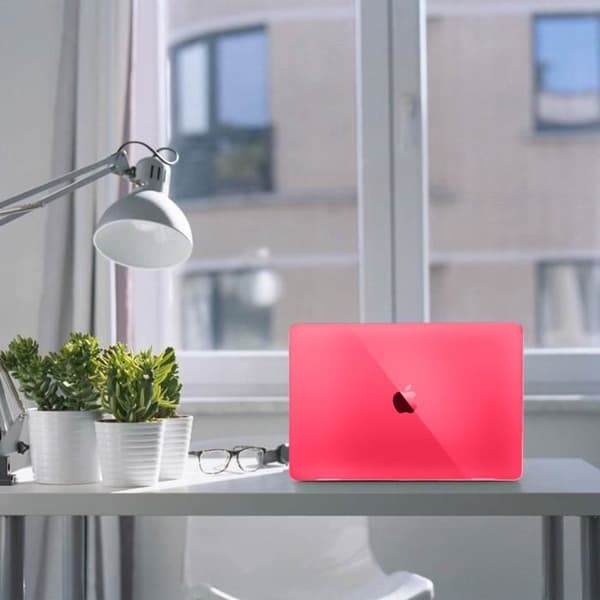 Skyddsfodral - AVIZAR - MacBook Air 13'' 2018 - Stötsäker - Polykarbonat - Röd