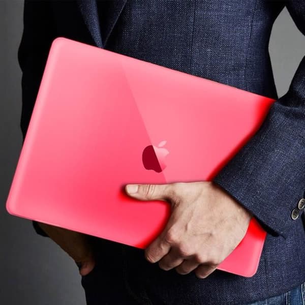 Skyddsfodral - AVIZAR - MacBook Air 13'' 2018 - Stötsäker - Polykarbonat - Röd