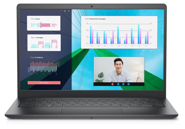 DELL Vostro 14 (3430)/ i3-1305U/ 8GB/ 256GB SSD/ 14" FHD/ Intel UHD/ W11H/ FPR/ černá/ 3Y Basic on-site