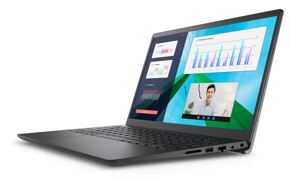 DELL Vostro 14 (3430)/ i3-1305U/ 8GB/ 256GB SSD/ 14" FHD/ Intel UHD/ W11H/ FPR/ černá/ 3Y Basic on-site Grå