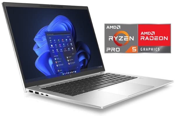 HP EliteBook 845 G9/ Ryzen™ 5 PRO 6650U/ 8GB DDR5/ 512GB SSD/ Radeon™ Graphics/ 14,0" WUXGA matný/ W11P/ stříbrný