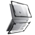 Miniatyrbild 2 av 4: Heltäckande skal för MacBook Air 13.6 2022 - SUPCASE - Stötsäker luftventil - Transparent Svart
