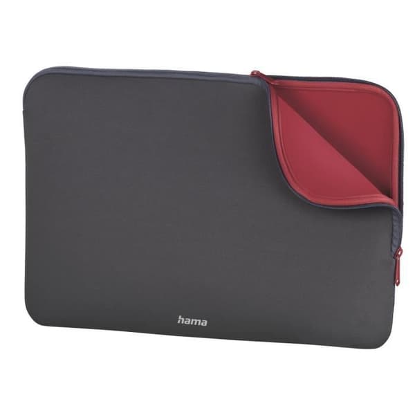 Laptopfodral - Neopren - 13,3 tum - Grå - Polstrad - Optimal skydd
