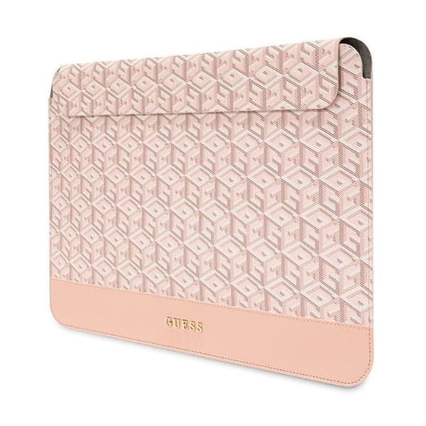 Guess Guess the GCube Stripes Laptop-fodral - 14'' Laptopfodral (rosa)