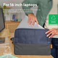 Miniatyrbild 10 av 11: Trust Lisboa 16" - Laptopfodral - Fodral - ECO - Blå