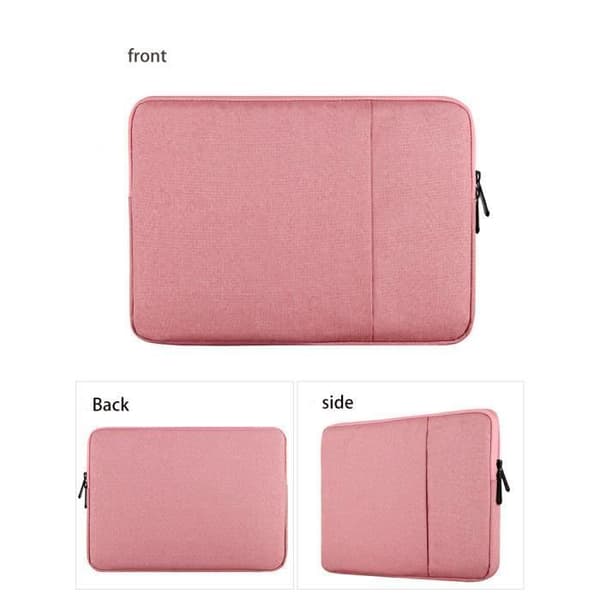 Laptopfodral - Ej specificerat - 13,3 tum - Nylon - Rosa - 2 fickor