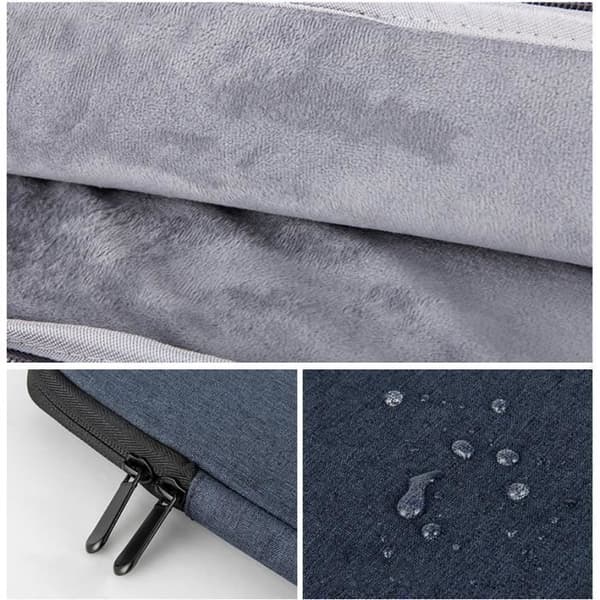 Laptopfodral - Marinblå - 15,6 tum - Nylon - Vattentät - Nötningsbeständig