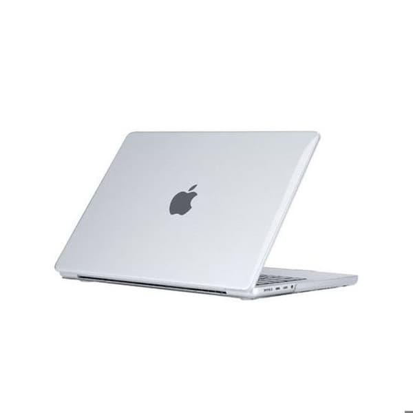 Crystal Transparent Fodral för MacBook Pro 14 tum 2021/23 M1/M2/M3 MW Transparent