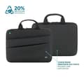 Miniatyrbild 2 av 4: Laptopväska - THE ONE - Clamshell-fodral - 20% återvunnen - Svart - 12.5-14''
