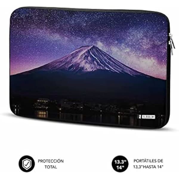 SUBBLIM Trendig Sleeve Neo 13.3-14 Mountain Neoprene datorfodral